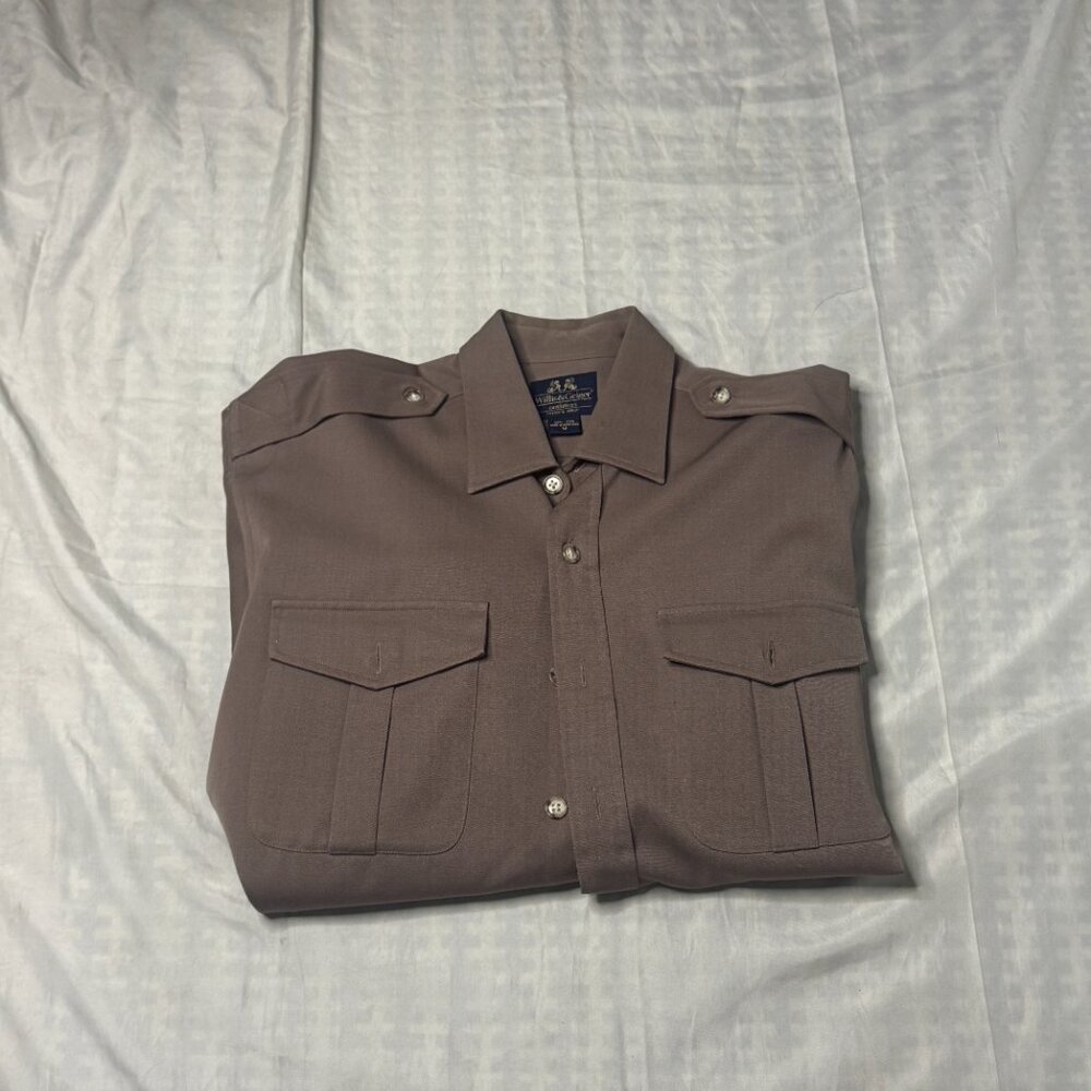 Willis & Geiger Long Sleeve Button Down -- Mens M - Picture 5 of 7